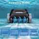 QP5 NIXBOT QP5 Robot Pool Cleaner Dual Motor Turbine System for Off-Terrain and Inground Pools with Wall Climing and Navigation Tech