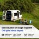 Batterie AGM 120Ah Caravan Edition Batterie Voiture 12v Solution Energetique Solaire Batterie Decharge Lente pour Camping-Car Enfant