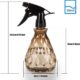 Vwoqiy 2 Pieces 500ML Vaporisateur Bouteilles Vide Rechargeable, Bouteilles Eau Plastique Vides, Flacon Pulverisateur, Spray Bouteil