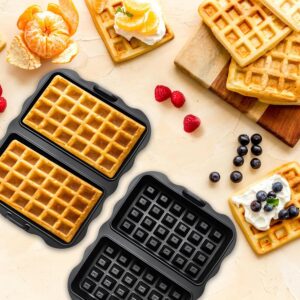 2 Pieces Moule Gaufre Air Fryer pour Ninja AF400EU, AF451EU et SL400EU, Moule Silicone Patisserie Accessoires Air Fryer, Moule Gatea