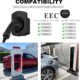 Support mural Type 2 LOTHID pour câble de recharge (Noir)