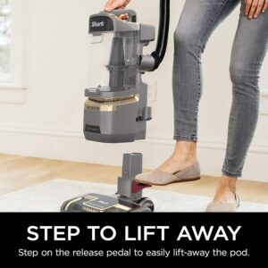 Shark LA502 Rotator Lift-Away ADV DuoClean PowerFins Aspiradora Vertical Con Cepillo autolimpiable, Potente Pastilla de Pelo