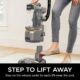 Shark LA502 Rotator Lift-Away ADV DuoClean PowerFins Aspiradora Vertical Con Cepillo autolimpiable, Potente Pastilla de Pelo