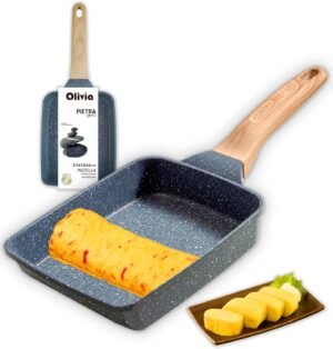 Poêle Tamagoyaki IPEA 21 cm anti-adhésive induction/gaz