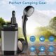 Douche de camping MZJAUVF rechargeable 6000 mAh, écran 4 modes