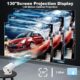 Mini projecteur 4K portable WiFi 6 Android 11 1080p