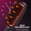 Brosse lissante ionique en ceramique MEGAWISE Pro pour salon de coiffure Technologie de chauffage rapide MCH 20 s avec arret autom