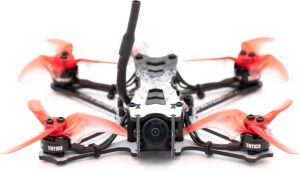 EMAX Tinyhawk II Freestyle RTF FPV Racing Drone avec Moteur Sans Balais 7000 KV, Camera RunCam Nano 2 700TVL, 0-25-100-200 VTX Power