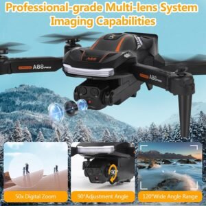 Drone pour enfants Apritsce pliable Caméra 6K flips 3D
