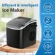 81UMdmGKJOL._AC_SL1500_.jpg Machine à glaçons de comptoir HealSmart, 9 cubes en 6 min