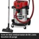 Aspirateur eaux et poussières Einhell TE-VC 5090 Rouge