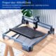 Table de travail laser a fossettes SCULPFUN avec coussin de protection laser pour machine laser S9 S10 S6 A10 X7 A5 Pro,400x400mm No
