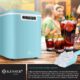 Machine à glaçons KESSER inox 12 kg/24h, prête en 7 min