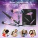 3 EN 1 Seche Cheveux Lisseur Cheveux Boucleur a Cheveux, PARWIN PRO BEAUTY Styling Set, Seche Cheveux Professionnel, Fer a Boucl