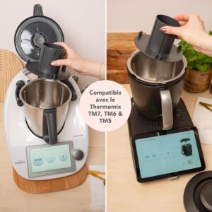 Wundermix - Miximizer Reducteur de bol pour Thermomix (TM6TM5) Hacher, mixer reduire efficacement les aliments Made in Germa