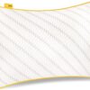 Cosi Home Rectangular Memory Pillow 71 x 45 cm White Breathable Cushion with Bamboo Cover, Adjustable Height, Machine Wash, for Ba