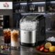 Machine à glaçons HOMCOM 12 kg/24h autonettoyante LED