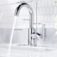 Robinet mitigeur FORIOUS pivotant 360° inox sdb/cuisine
