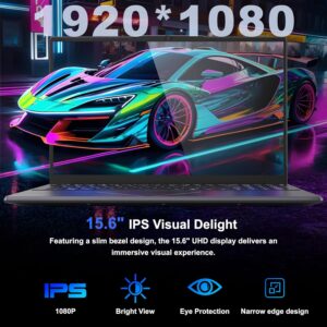 15.6 inch AMD Ryzen 5 3500U 16GB DDR4 512GB SSD Laptop PC with Support Touch ID 2.45G WiFi Bluetooth USB 3.0 2, Mini HDMI