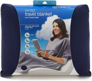 81ZRM3YLAhL._AC_SL1500_.jpg Couverture voyage Travelrest 4en1 poche & soutien lombaire
