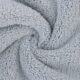 Serviette turban microfibres Polyte 2 pièces - gris 31x71 cm