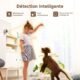 LAXIHUB 3K5MP Indoor WiFi Surveillance Camera, 2.4GHz5GHz WiFi Cameras with Night Vision, 355 PTZ Home Camera, Automatic Tracking