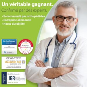 Coussin orthopédique feela 3 degrés - coccyx, bureau