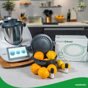 Wundermix - SteamCover Filtre vapeur anti-odeurs Pour Thermomix TM6, TM5, TM31, TM Friend Reduction de vapeur d'odeurs tena