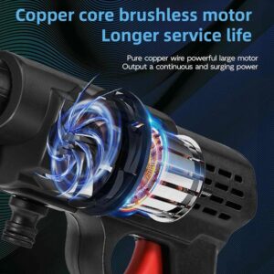 81cigkQAhL._AC_SL1500_.jpg Nettoyeur Haute Pression sans Fil 60 Bar, 300W Nettoyeur Haute Pression a Batterie, Pistolet a Eau pour Lavage De Voiture avec Batte