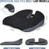 81cl3ZhXs2L._AC_SL1500_.jpg Ajiteogy Coussin Voiture Conducteur - Coussin Siege Voiture Rehausseur Adulte en Mousse Memoire - Coussin Chaise Bureau Anti-Glissan