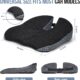 Coussin siège voiture Ajiteogy - Mousse mémoire antidérapant