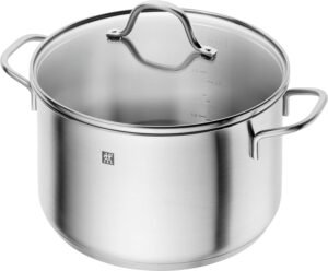 Set 5 marmites ZWILLING inox induction, 4 couvercles