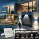 V-TAC Projecteur LED Exterieur 30W - Haute Performance Blanc- IP65 2510 Lumen Lampe Etanche pour Maison, Jardin, Garage, Fabri
