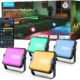 Govee Lot de 4 Phares Projecteur LED Exterieur, RGBIC Lumiere avec Blanc Froid et Chaud, Fonctionne avec Alexa Matter Google Home, 5