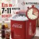 81dxHO2sEkL._SL1500_.jpg Machine à glaçons Salco Coca-Cola rouge 2 tailles 10 kg/24h