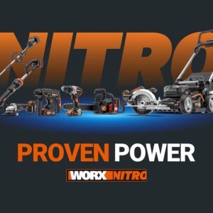 WORX Nitro 18V(20V Max) Nettoyeur Haute Pression sans Fil Hydroshot WG633E.1, PowerShare, Nettoyage de Terrasse Lavage de Voiture, M