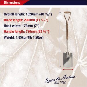 Spear Jackson 4450DS Traditional Stainless Steel Spade