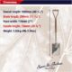Spear Jackson 4450DS Traditional Stainless Steel Spade