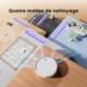 Aspirateur robot OKP silencieux 3 modes pour poils et tapis