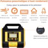 Amazon Basics Portable Air Compressor with Digital Pressure Gauge, 12V DC, 150 PSi, Black