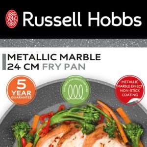 Russell Hobbs Poele a frire RH02799EU7, antiadhesive, compatibles avec les plaques a induction, des repas sains, poignee ergonomique