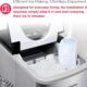 Machine à glaçons portable Frigidaire 26 lbs/jour inox