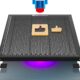 Table de travail laser a fossettes SCULPFUN avec coussin de protection laser pour machine laser S9 S10 S6 A10 X7 A5 Pro,400x400mm No