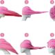 Serviette turban microfibres Polyte 2 pièces - gris 31x71 cm