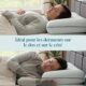 LUCID Memory Foam Pillow 40 x 60 cm Cooling Gel Infused Breathable Cushion Washable Cover Memory Shape Pillow, White