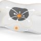 Gaethra Oreiller Ergonomique Cervical, 2 en 1 Oreiller Memoire Forme, Soulagement Efficace de la Douleur, Oreiller Orthopedique a Me