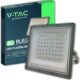 V-TAC Projecteur LED Exterieur 50W - CHIP Samsung Technologie RLE - 5000 Lumens - IP65 - Projecteur LED pour Maison, Jardin, Gar