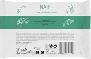 Naif lingettes humides sans plastique 864 pieces (16 x 54 lingettes humides) - soin des fesses, du corps et du visage de bebe - 99