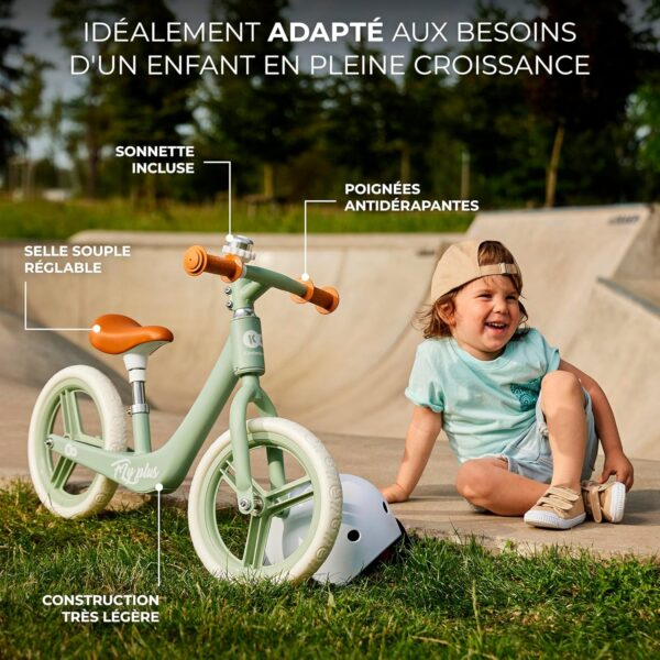 Kinderkraft Fly Plus Draisienne en Metal,