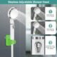 Camping Shower Kit, Upgrade 6000mAh Portable Shower Pump with Temperature Display and Power Display for Camping, Pets, Car Cleaning